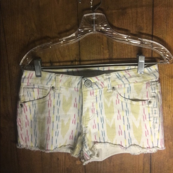 Bundle! 2 pairs of shorts! Denim and Striped set. - Picture 4 of 5