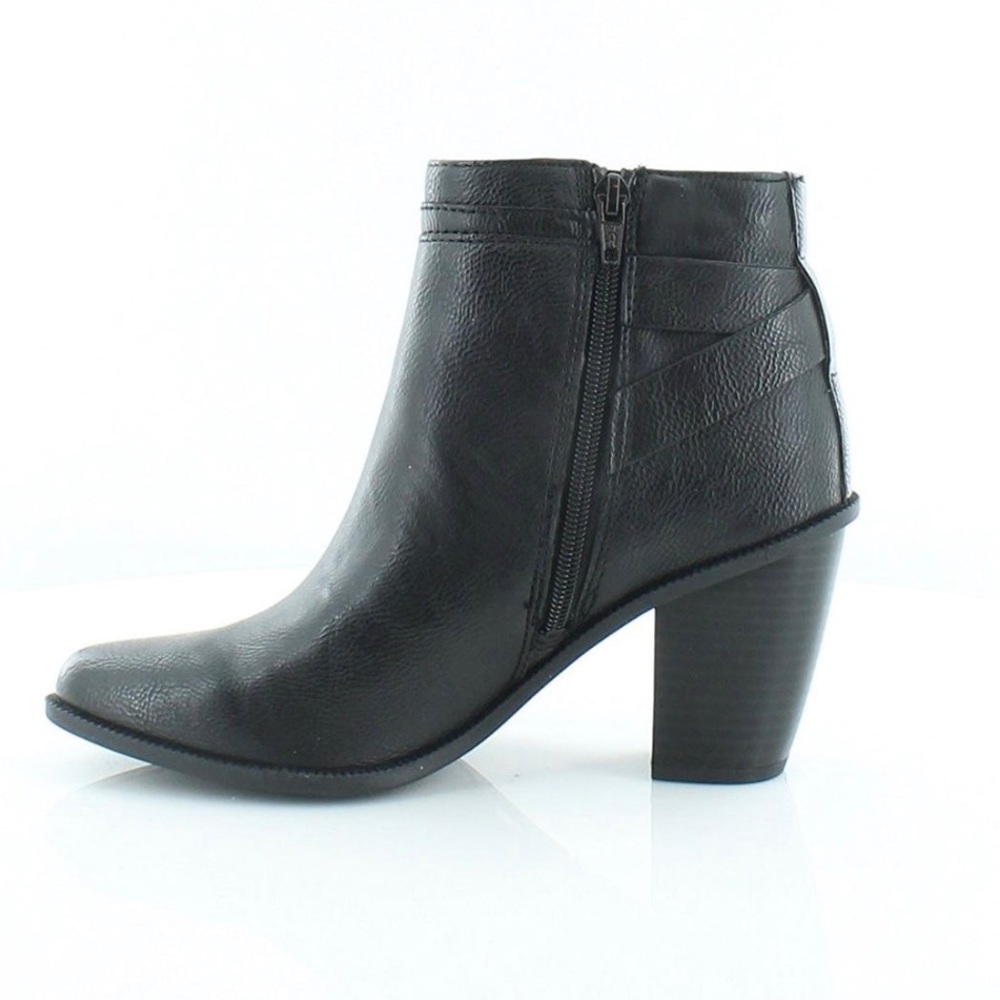 BAR III Dove Round Toe Leather Tan Ankle Boot - Picture 7 of 8