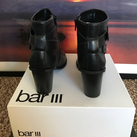 BAR III Dove Round Toe Leather Tan Ankle Boot - Picture 6 of 8