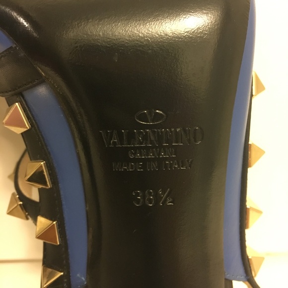 SOLD!Valentino Rockstud Blue Limited Edition Pumps - Picture 7 of 8