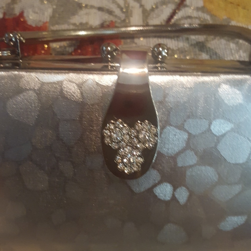 💎Silver Mini Rhinestone Handbag💎 - Picture 6 of 7