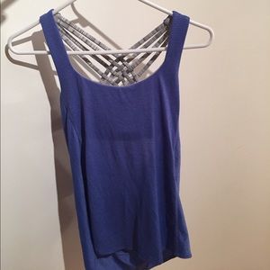 Lululemon workout top/bra combo