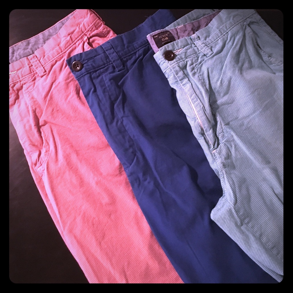 Mens J.Crew Brand Club Shorts