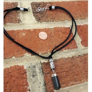 Black tourmaline necklace