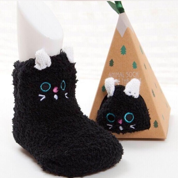 My Lil Pet😻" Comfy Warm Anti Slip Socks - Picture 5 of 5