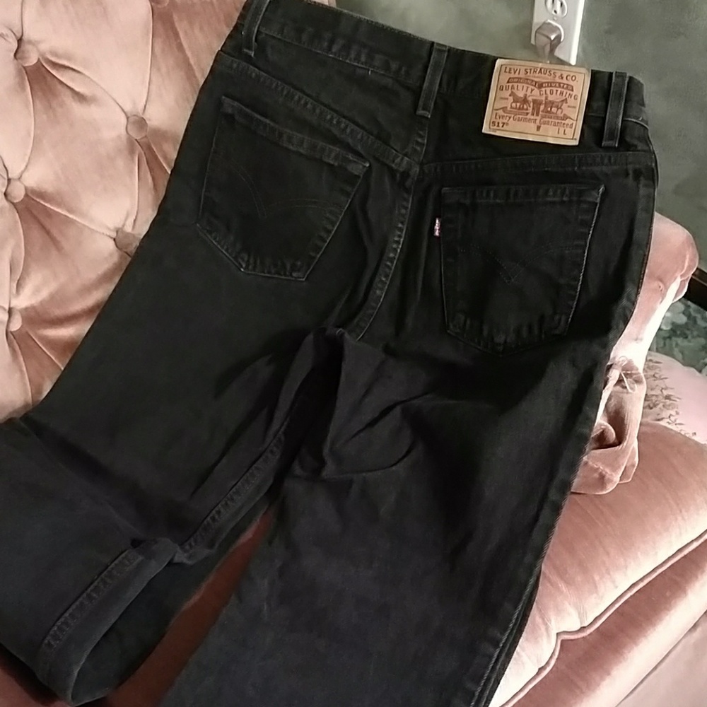 Vintage Levi black jeans