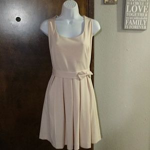 NWT Ponte Bow Belt Dress