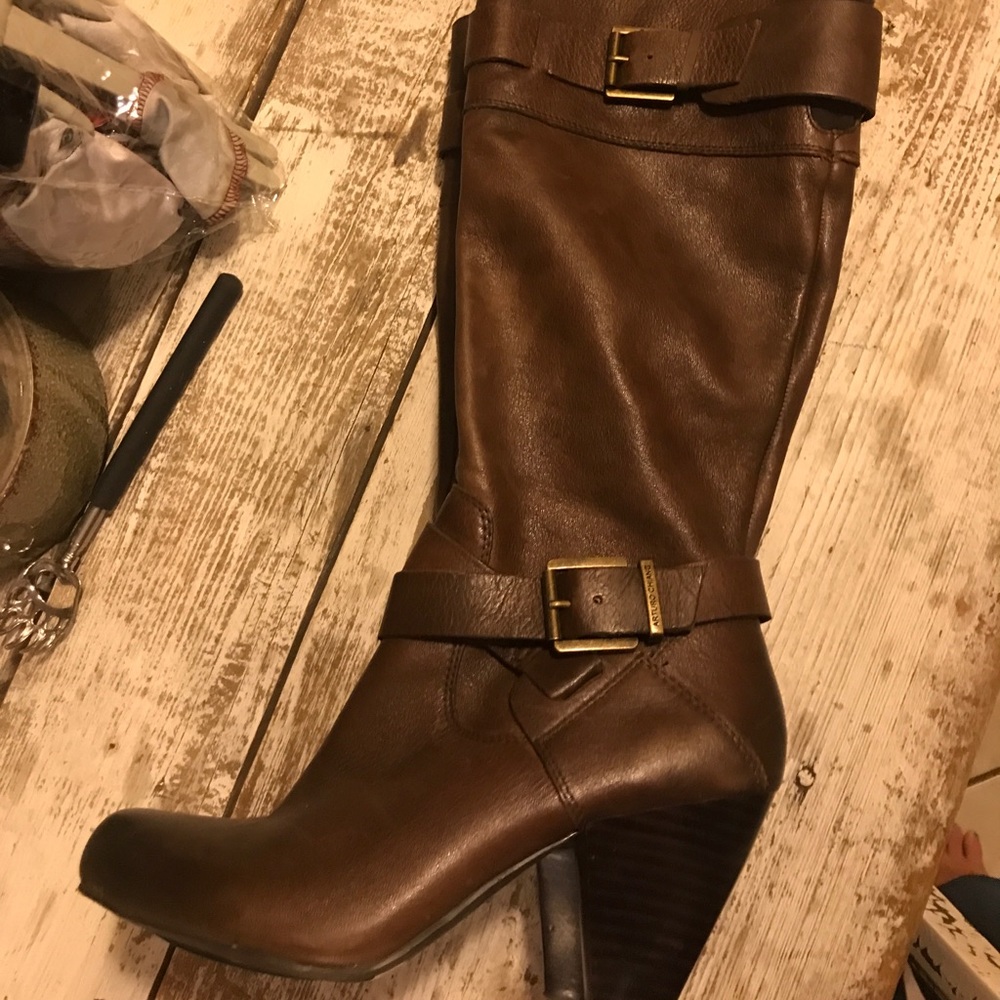 Gorgeous brown leather arturo Chiang boots