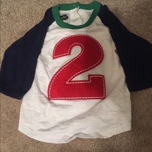 Mudpie "2" Shirt