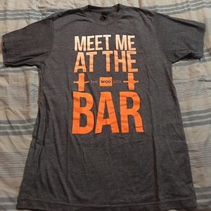 Meet Me At The Bar Wod Box t shirt. Size M.