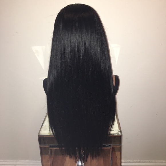 🎀Brazilian Straight Wig with Lace Closure - Picture 7 of 8