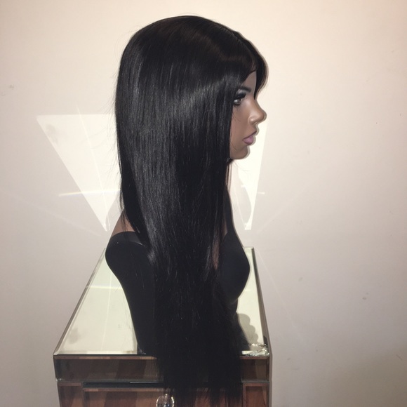 🎀Brazilian Straight Wig with Lace Closure - Picture 4 of 8