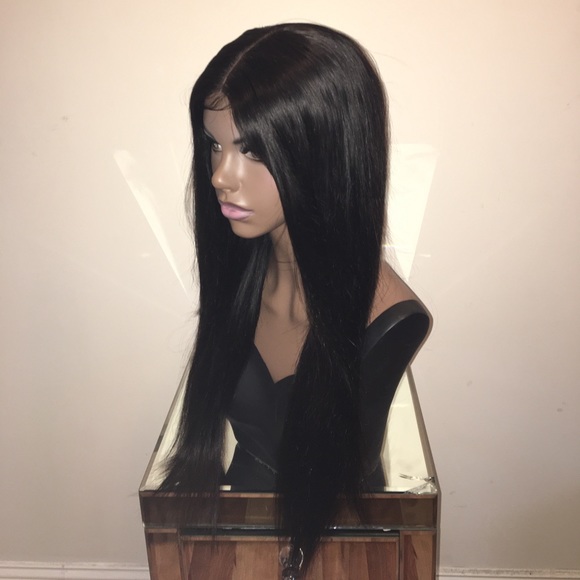 🎀Brazilian Straight Wig with Lace Closure - Picture 5 of 8