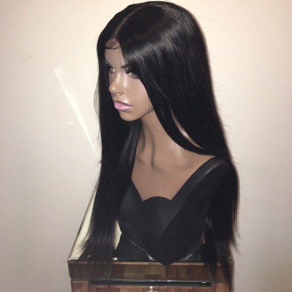 🎀Brazilian Straight Wig with Lace Closure - Picture 6 of 8