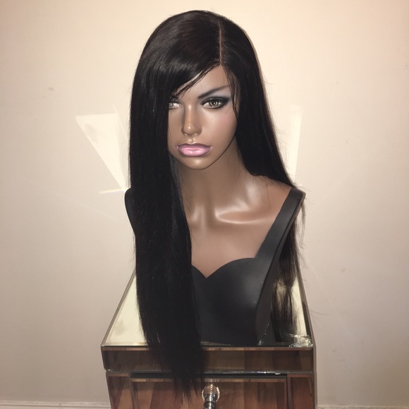 🎀Brazilian Straight Wig with Lace Closure - Picture 2 of 8