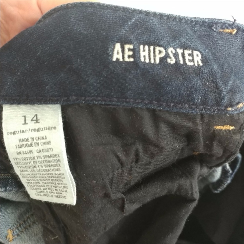 Size 14 AE hipster jeans