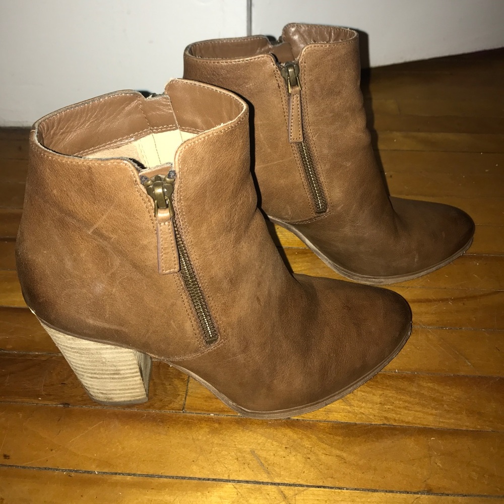 Brown Michael Kors booties