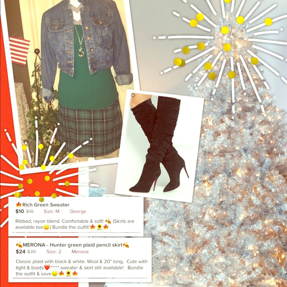 ADORABLE HOLIDAY OUTFIT - $34 for both