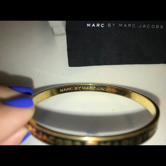 Marc Jacobs skinny logo bangle - Picture 2 of 3