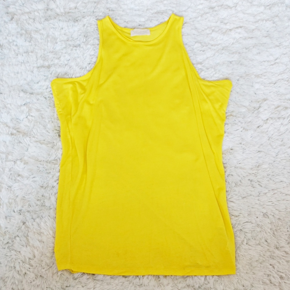 Zara Collection Yellow Top