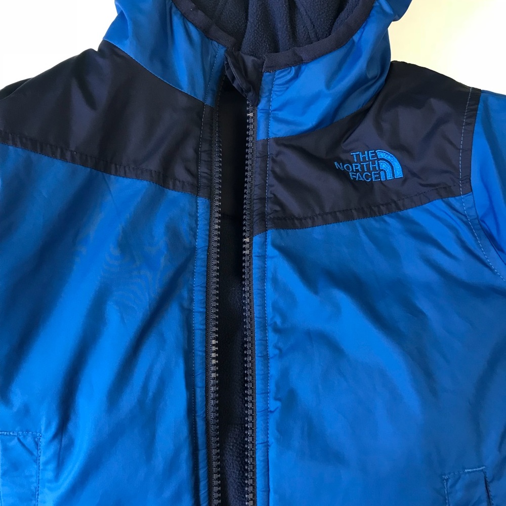 Boys reversible North Face Fleece Jacket