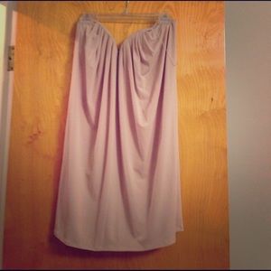 Strapless Sweetheart Neckline Dress