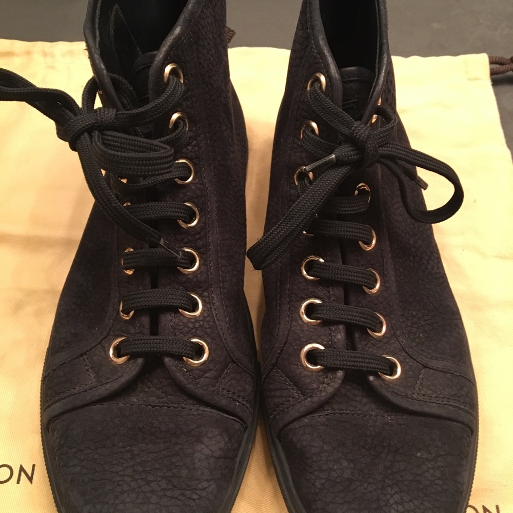 Louis Vuitton Women’s Hightop Zipper Back Sneakers - Picture 8 of 8