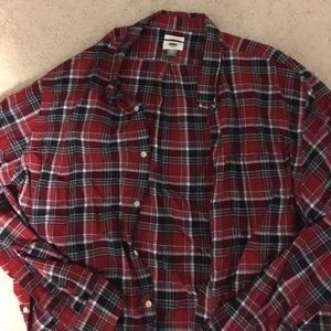 Slim fit xxxl old navy flannel for men!