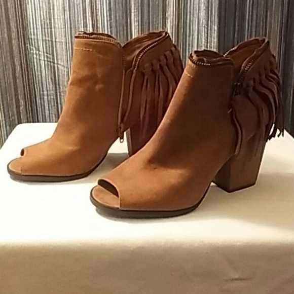 DV by Dolce Vita suede fringe booties - Picture 2 of 6