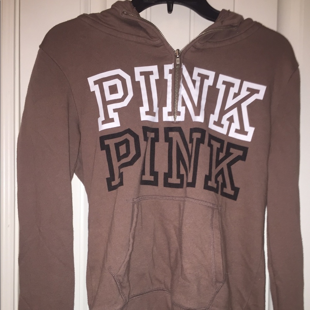 Brown Pink Vs pullover