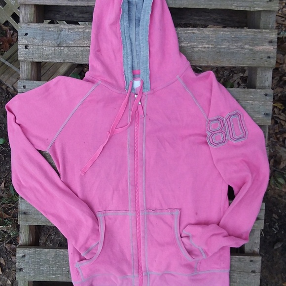 Pink zip up hoodie - Picture 2 of 5