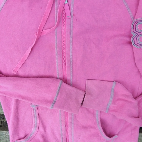 Pink zip up hoodie - Picture 5 of 5