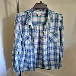 Plaid Mossimo Shirt