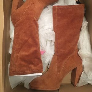 Zara Corduroy Boots - Never Worn