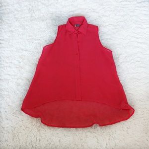 Sparkle & Fade High Low Blouse