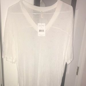 Free People Mesh TShirt