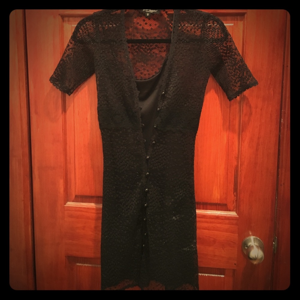 Black Betsey Johnson party dress