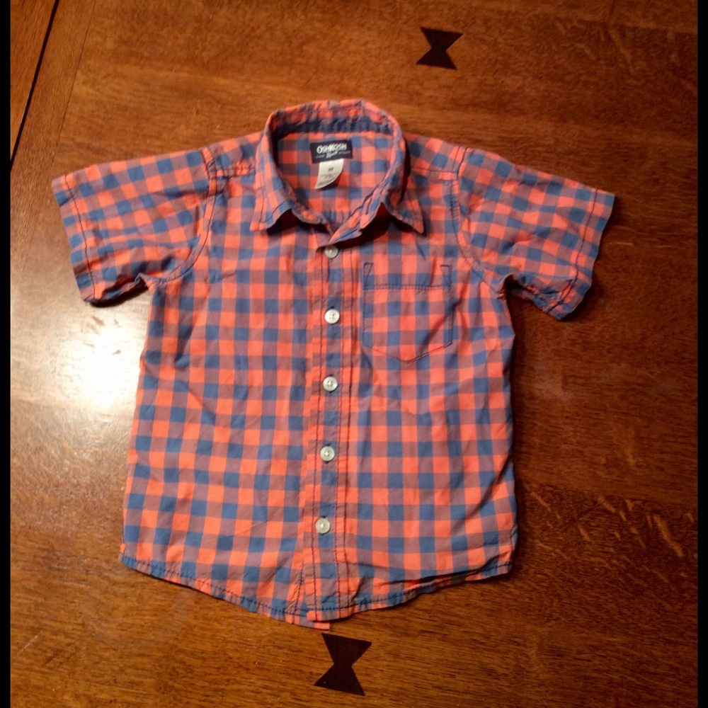 Oshkosh B'gosh boys button down shirt.