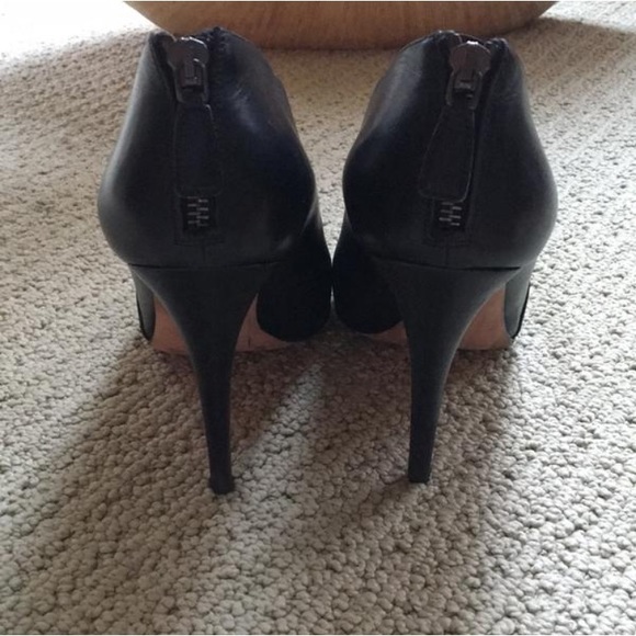 Prada Like New Peep Toe Booties - Picture 5 of 6