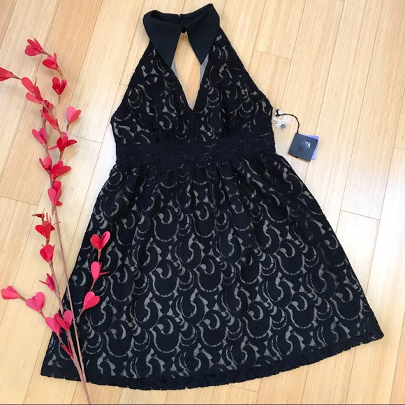 Anna Sui Dresses & Skirts - NWT!  Anna Sui black lace cocktail dress, S.