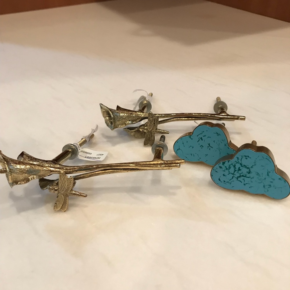 Anthropologie Lot of Cabinet Pulls Alex Monroe