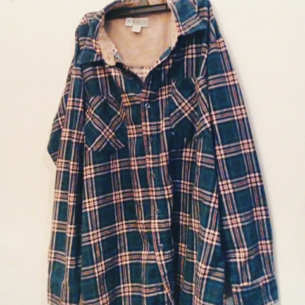 Oversized flannel!