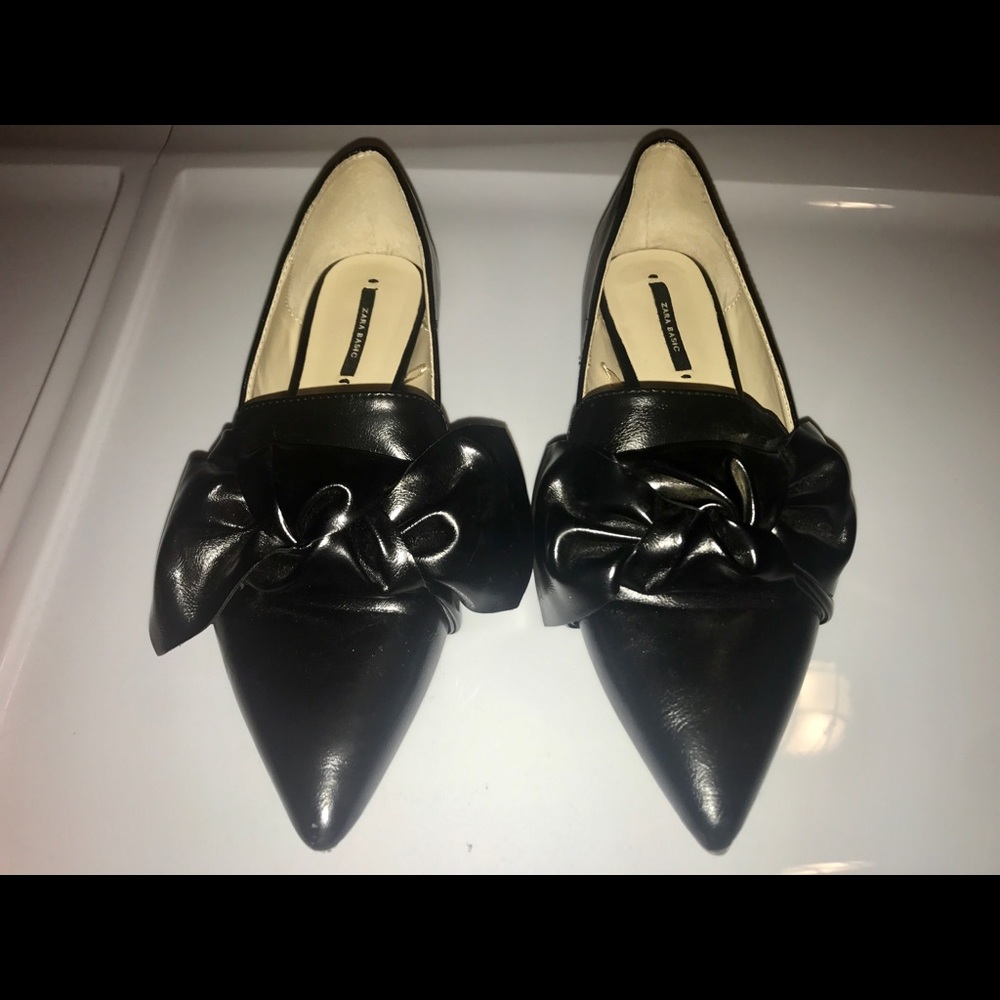 Zara pointed toe flats