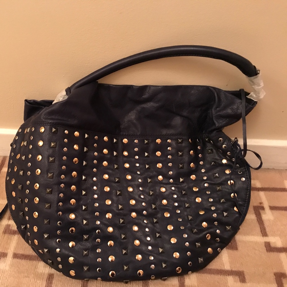 Rebecca Minkoff leather studded bag.