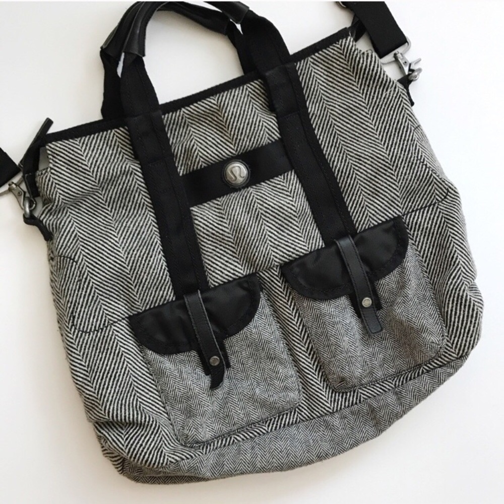 Lucky Tote Herringbone