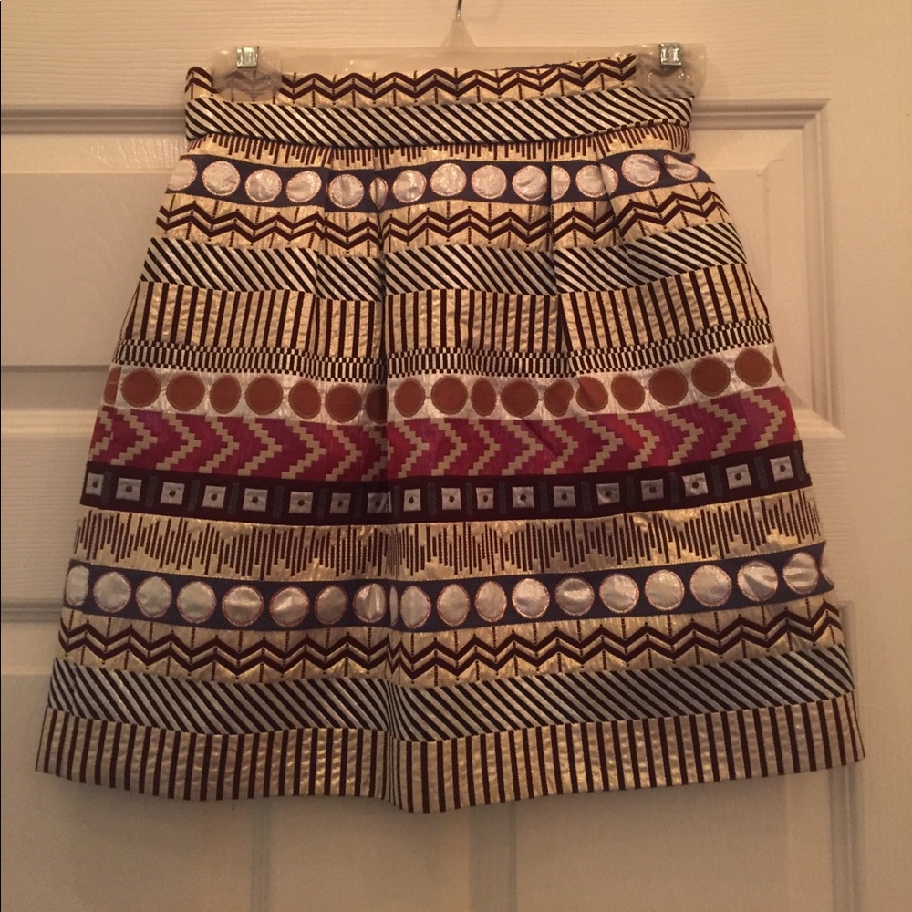 Glistened Geo Mini Skirt - Morgan Carper