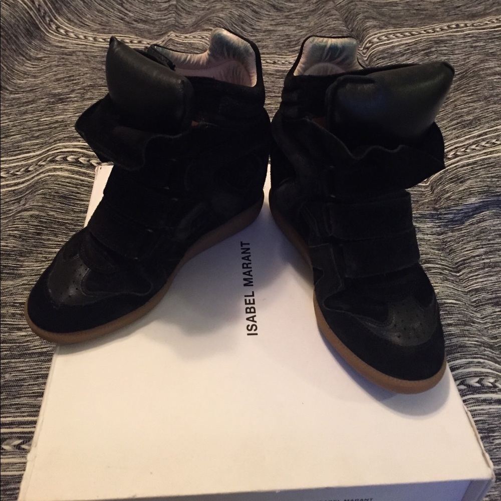 Isabel Marant Brazil wedge sneaker