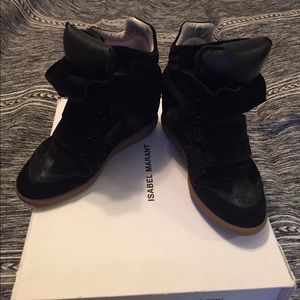 Isabel Marant Brazil wedge sneaker