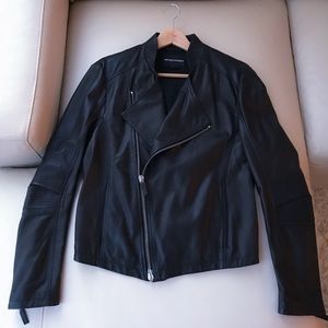 Emporio Armani Men’s Leather Jacket, M