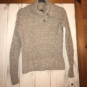 Oatmeal Banana Republic cowl neck sweater!
